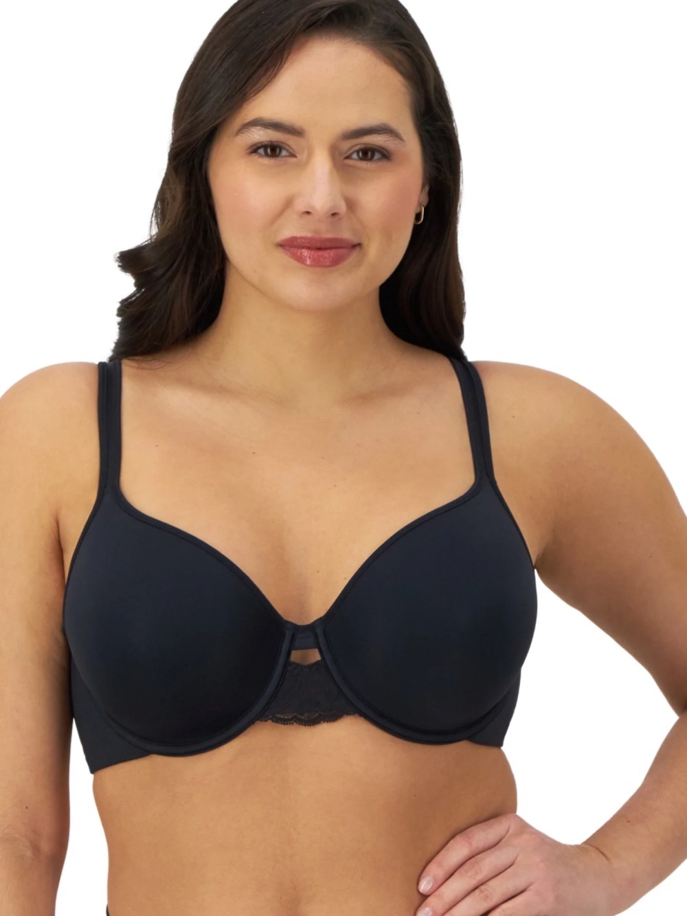 Bali Black Smooth Underwire Bra
